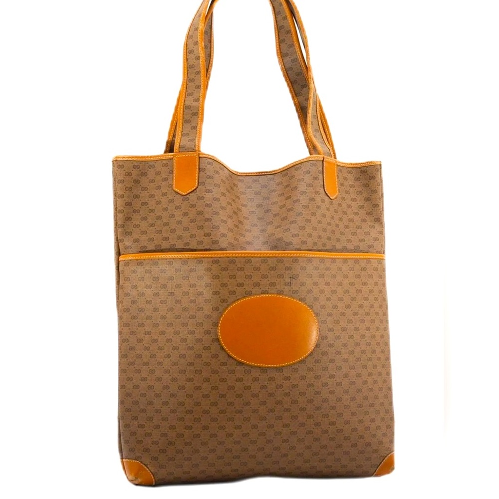 Gucci vintage micro-gg tote
